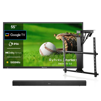 55" Outdoor Tv(Google TV) - 2026 Deck Pro 3.0