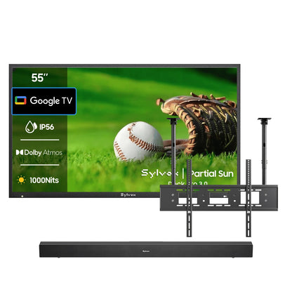 55" Outdoor Tv(Google TV) - 2026 Deck Pro 3.0