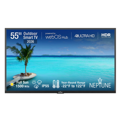 New Neptune™ Full Sun Outdoor Smart Tvs