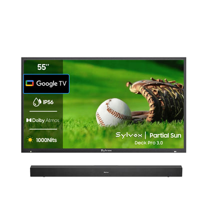 55" Outdoor Tv(Google TV) - 2026 Deck Pro 3.0