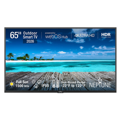 New Neptune™ Full Sun Outdoor Smart Tvs